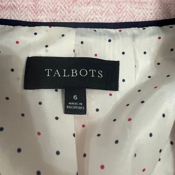 Talbots Wool Blend Blazer Coat size 6 - Picture 3 of 5
